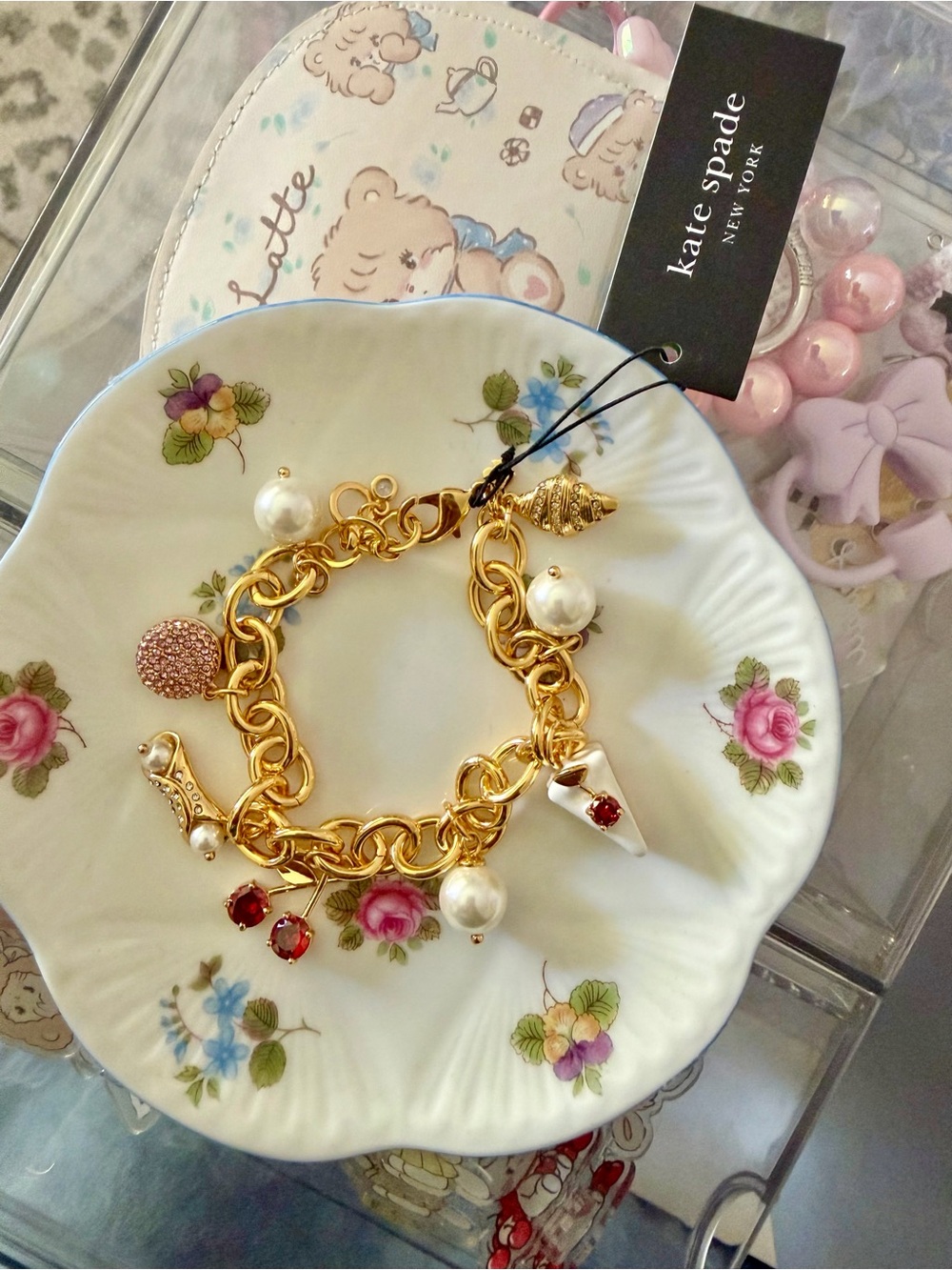 Kate Spade Pastry Charm Bracelet